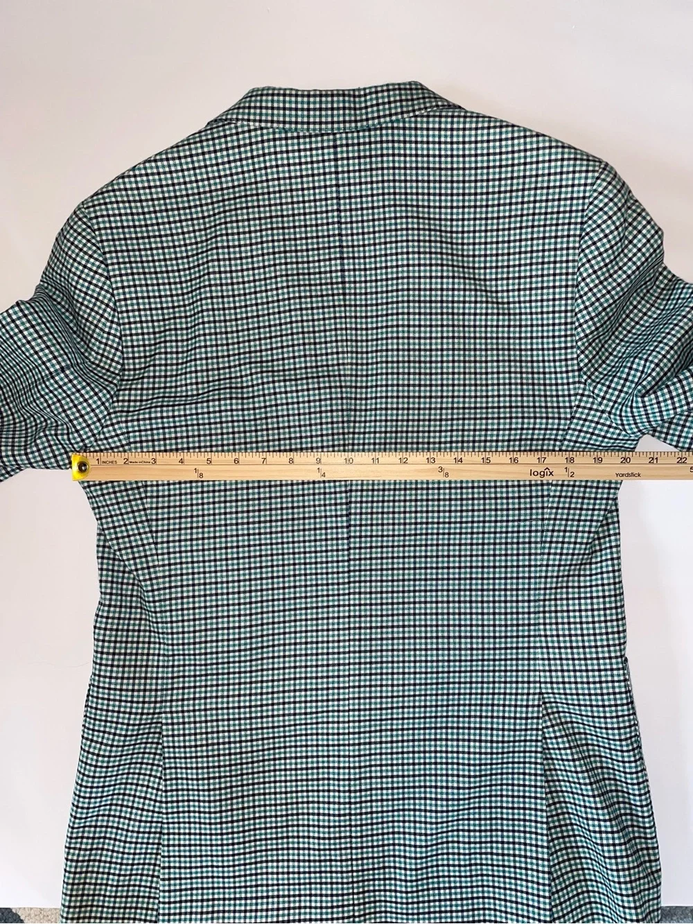 Tailorbyrd Collection Men’s Green Plaid Blazer Sport Coat Suit Jacket 40L